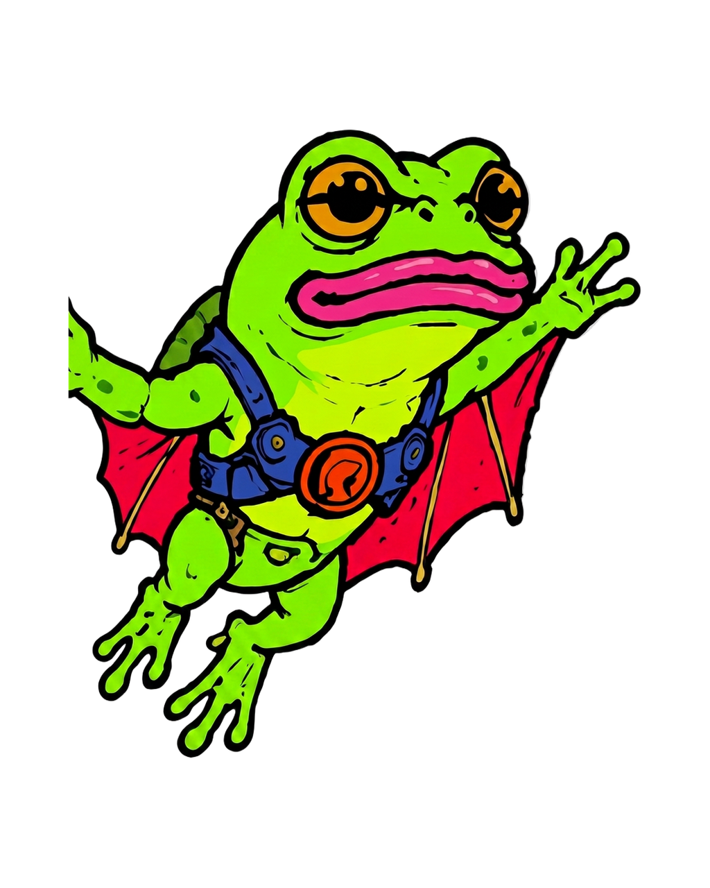LEAPZ, the Flying Frog Frogenger